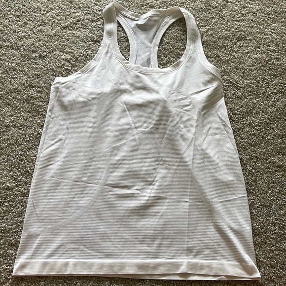 lululemon athletica Tops - Size 10 white swiftly tech tank